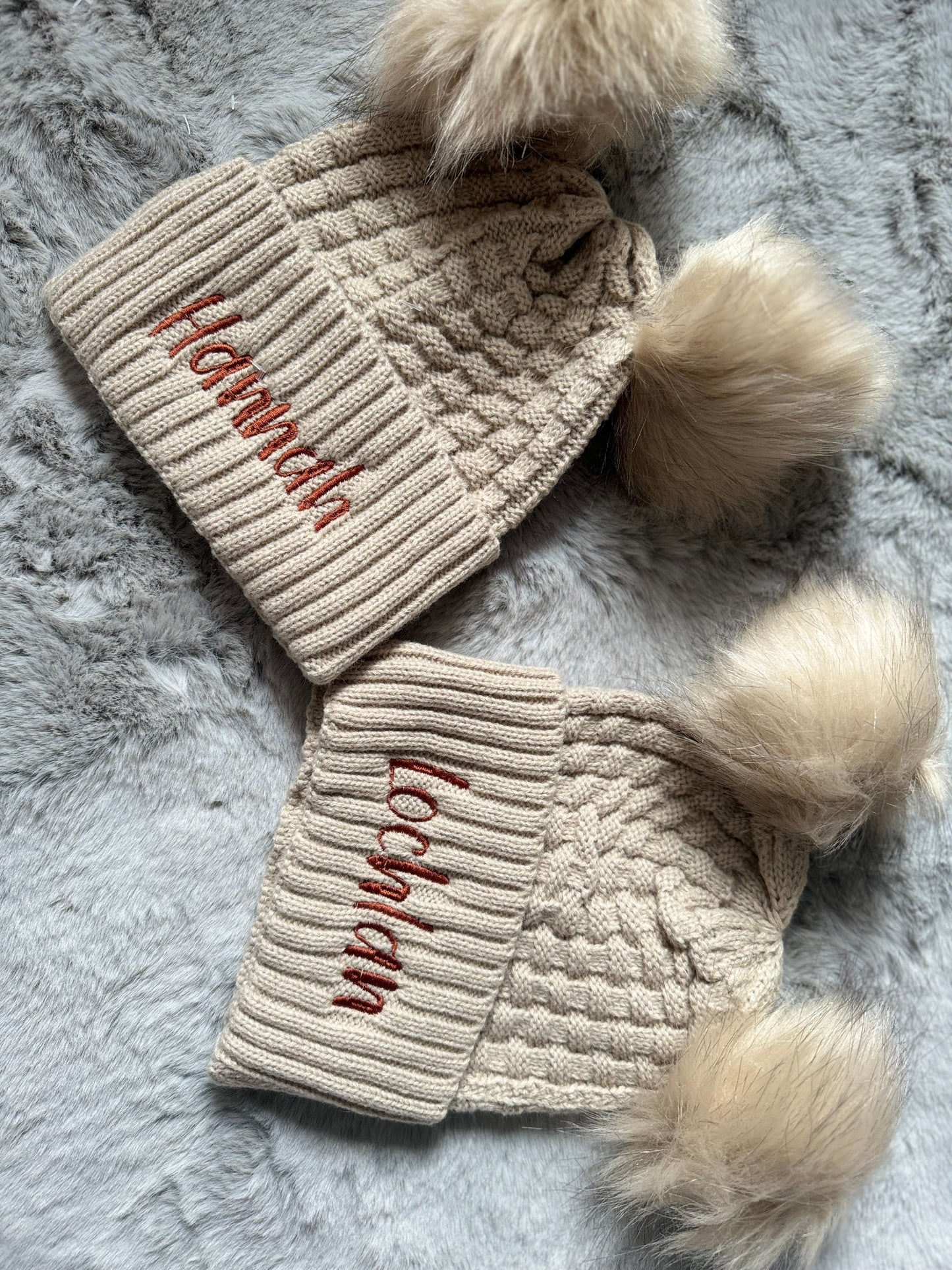 Double Pom Hat