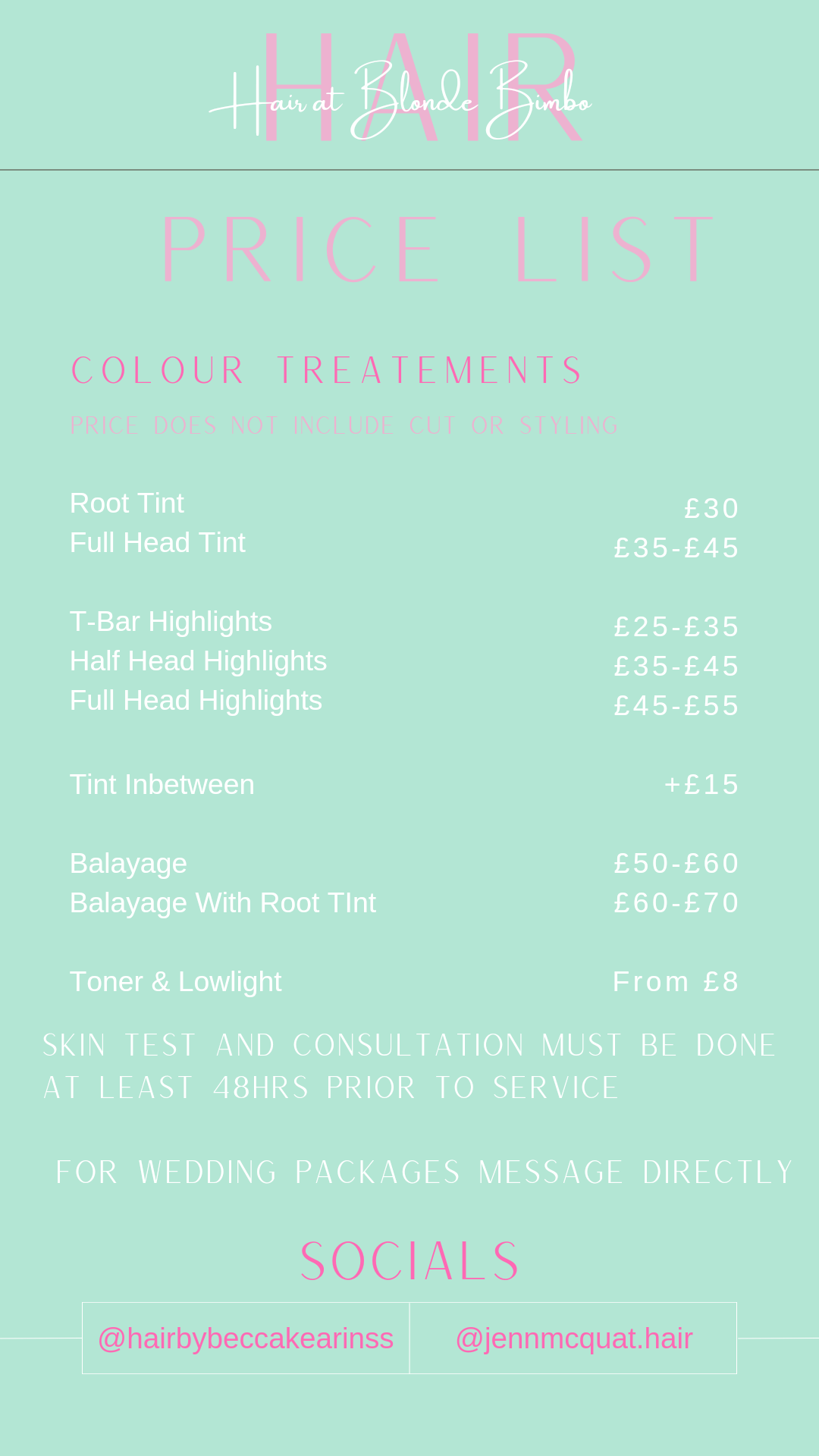 Digital Pricelist/Flyer