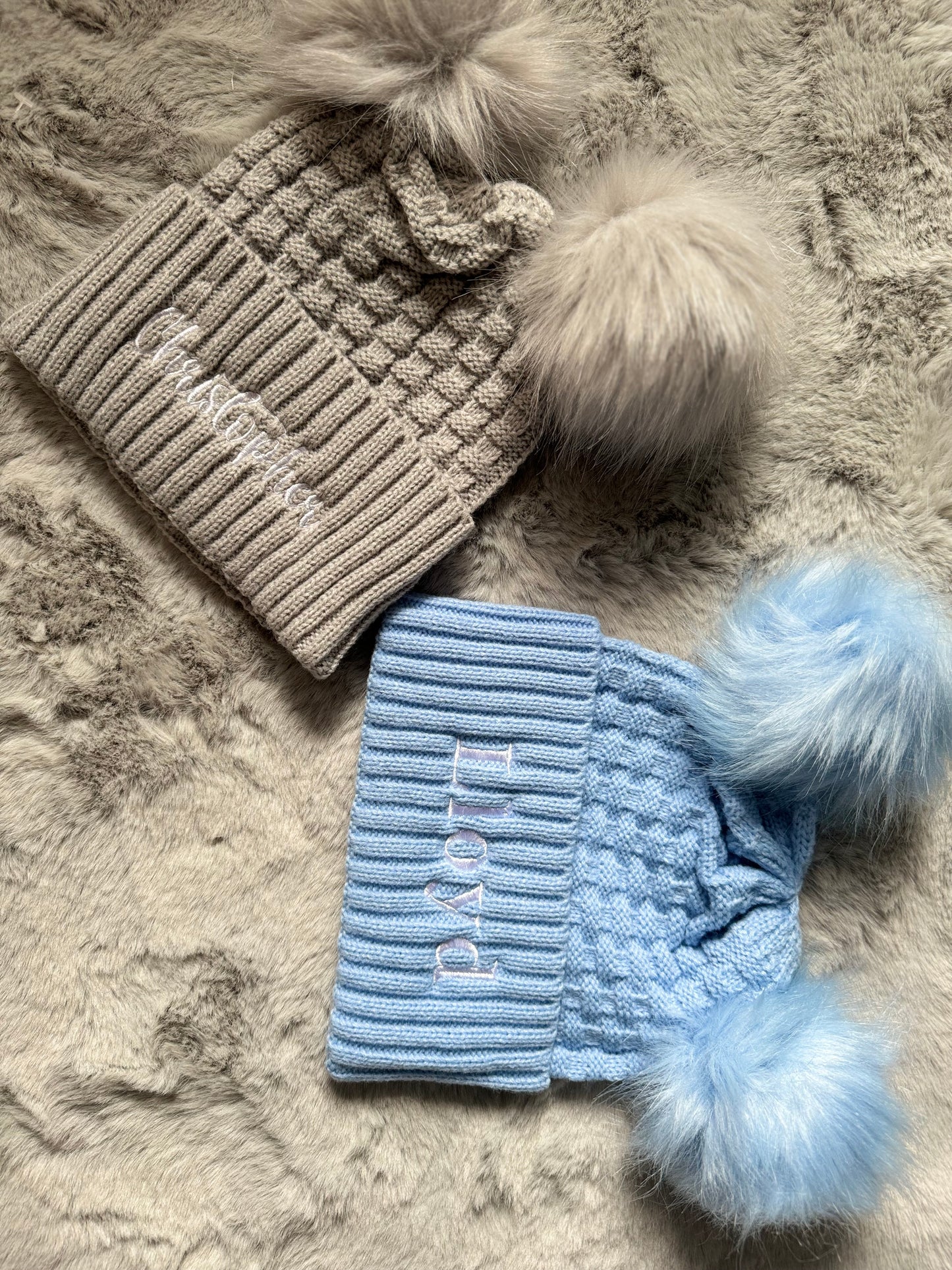 Double Pom Hat