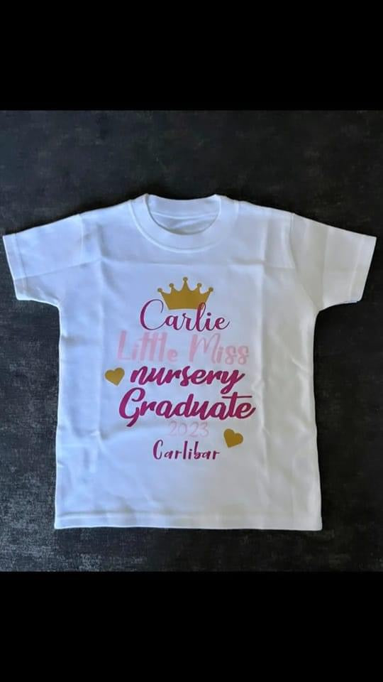 Little Nursery Graduate Tshirt