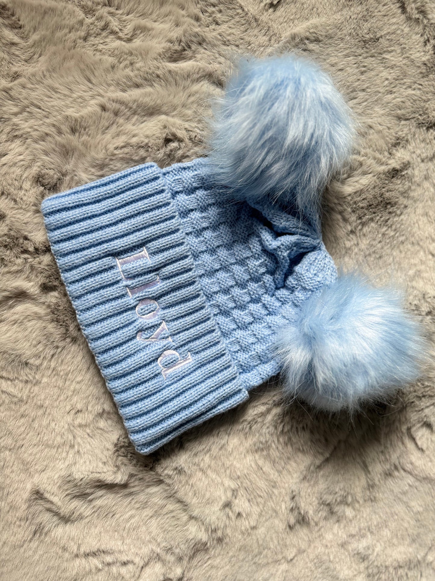 Double Pom Hat