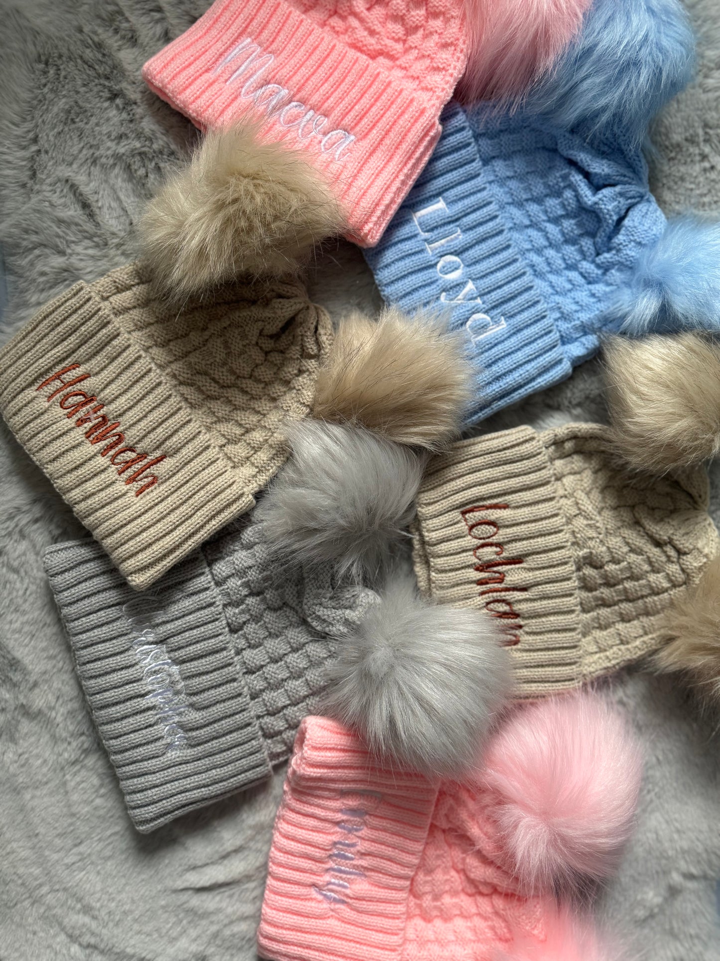 Double Pom Hat