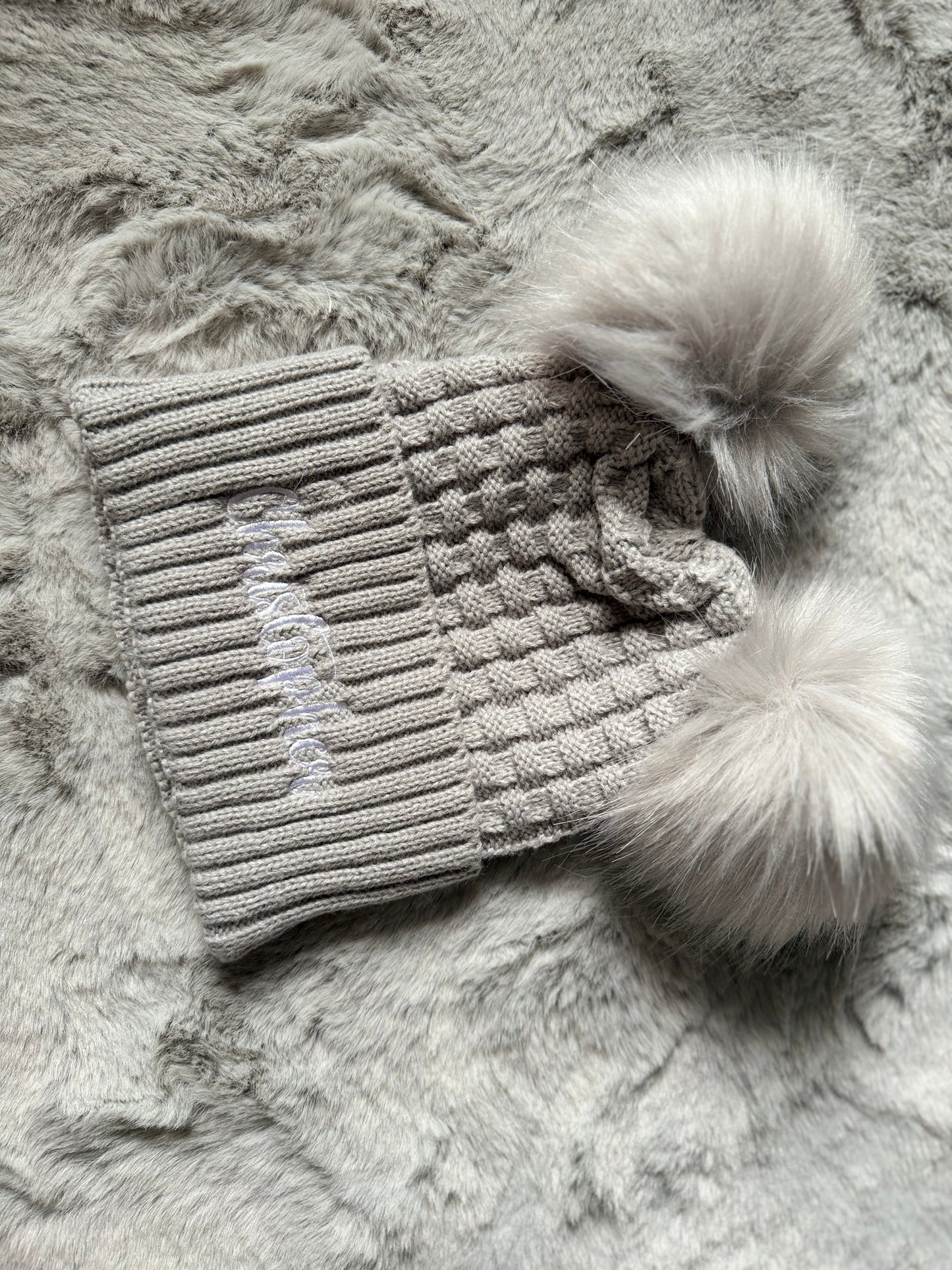 Double Pom Hat