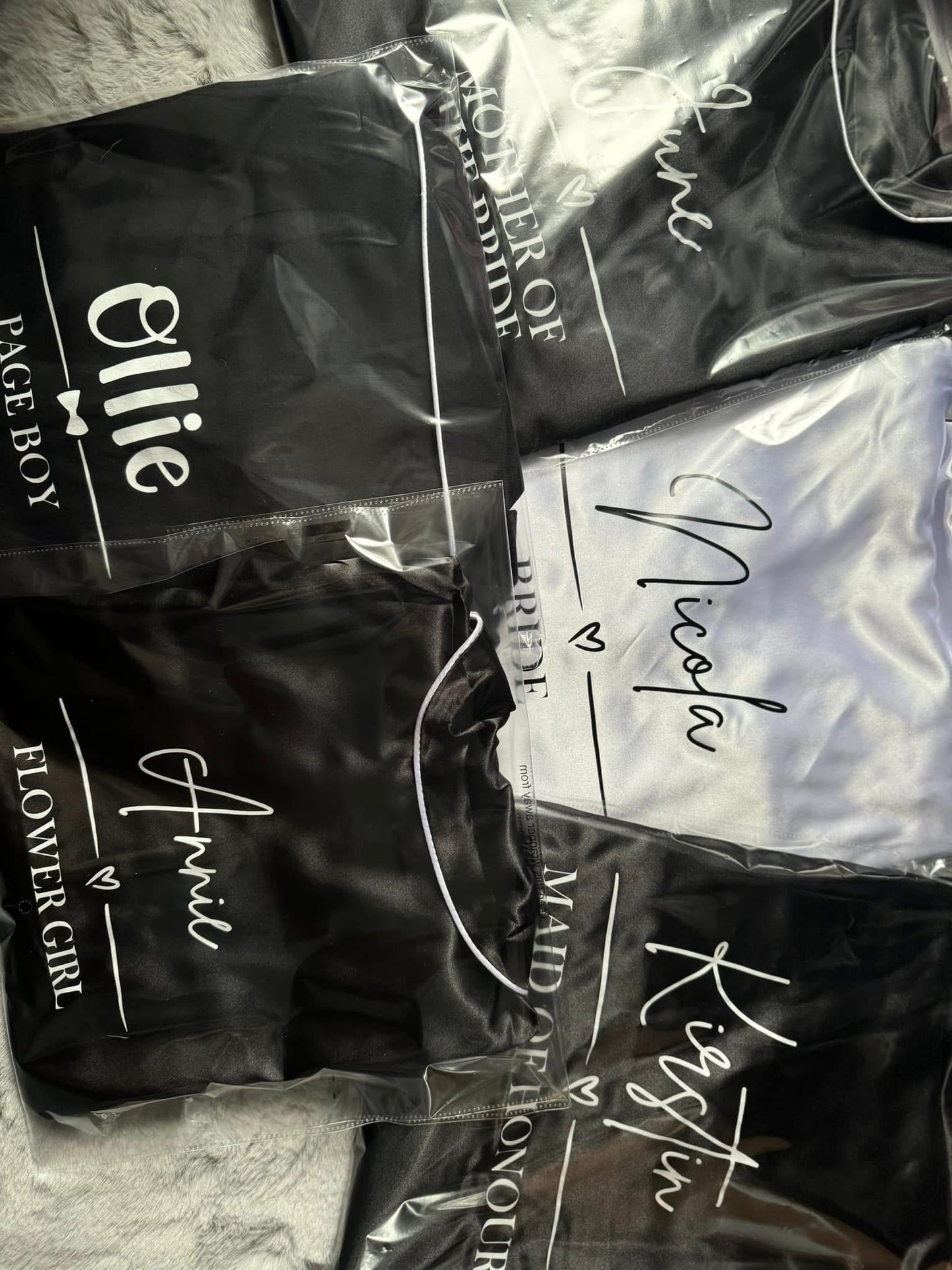 KIDS Satin Short Set