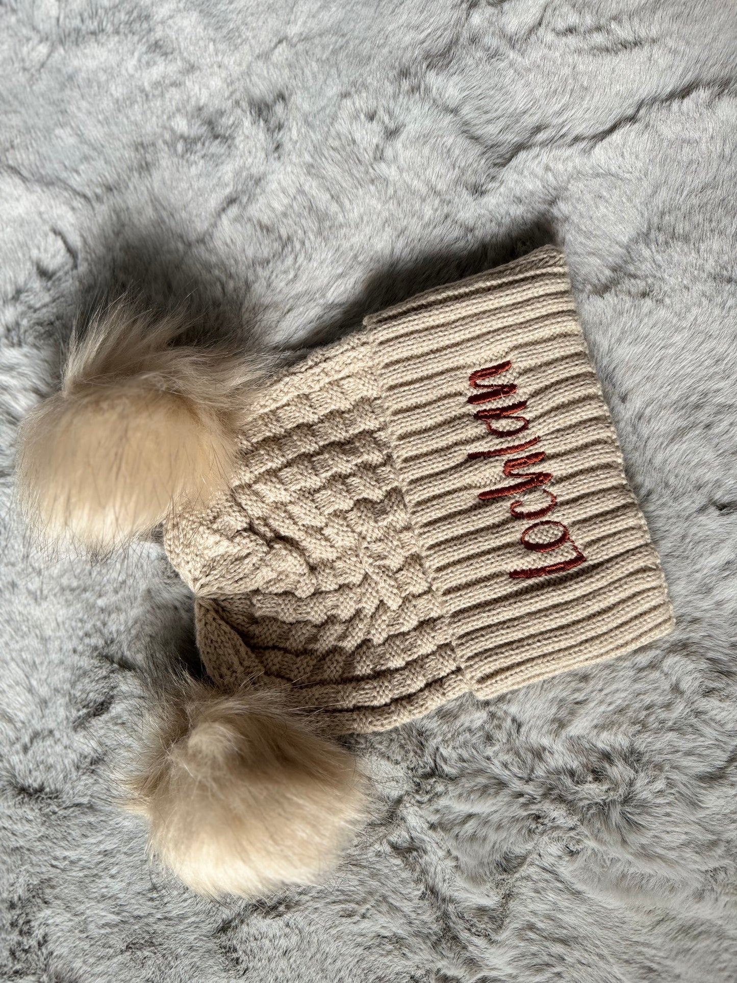 Double Pom Hat