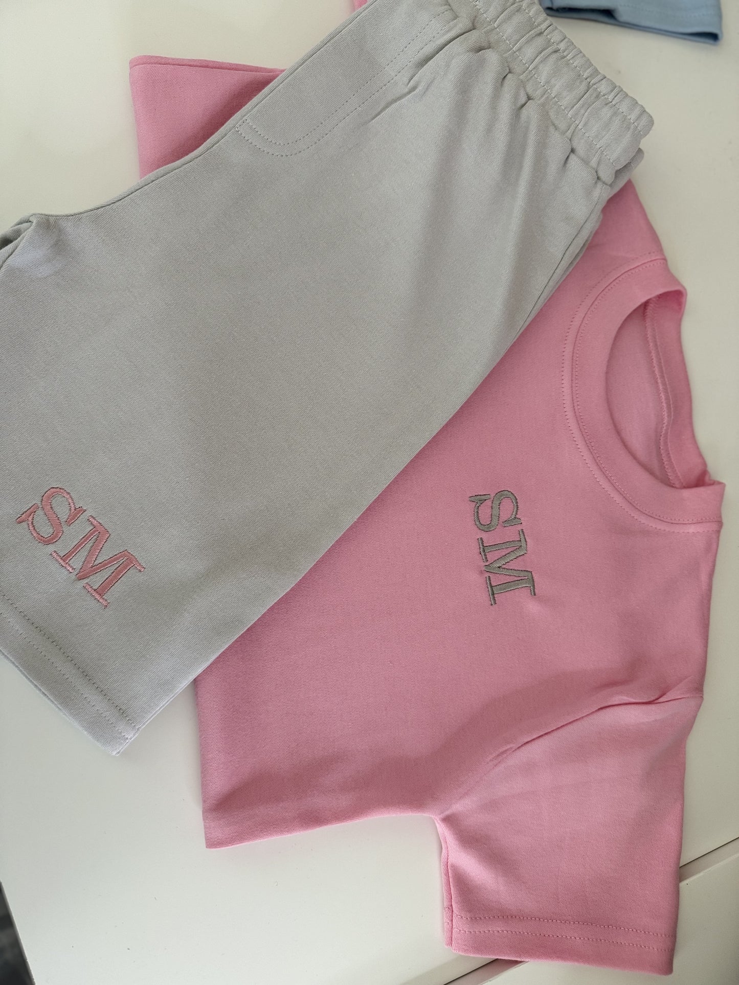 Grey Short Set