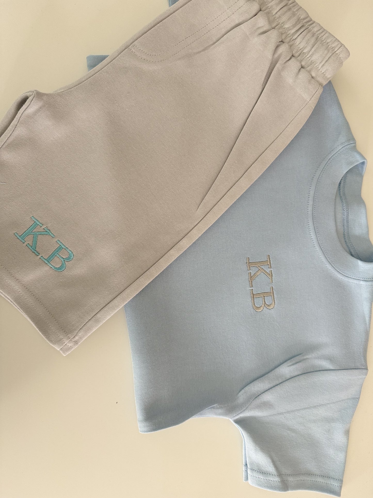 Grey Short Set
