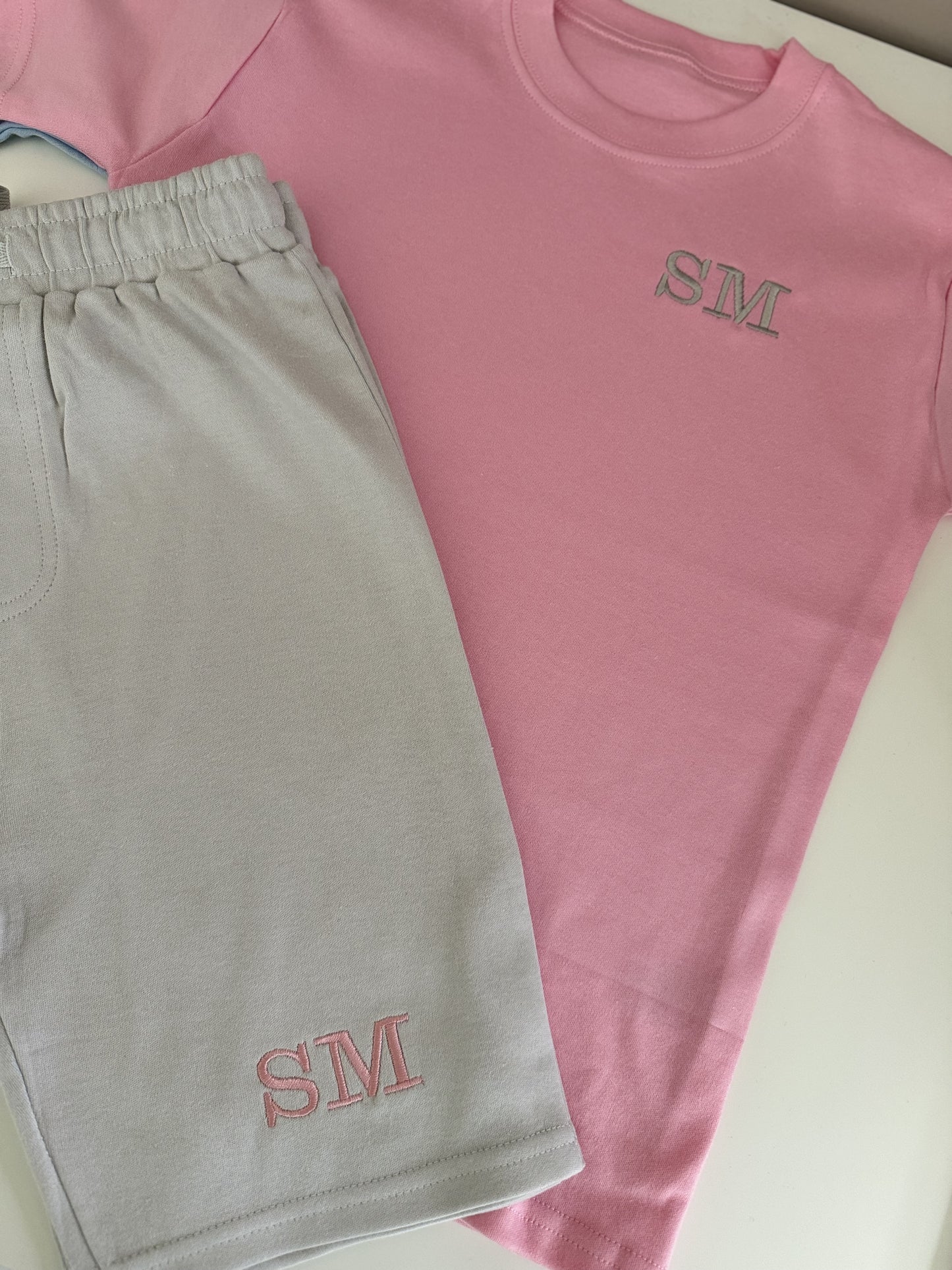 Grey Short Set