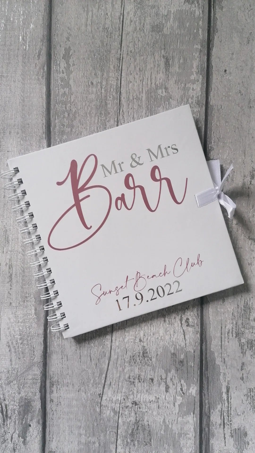Personalised Scrapbook