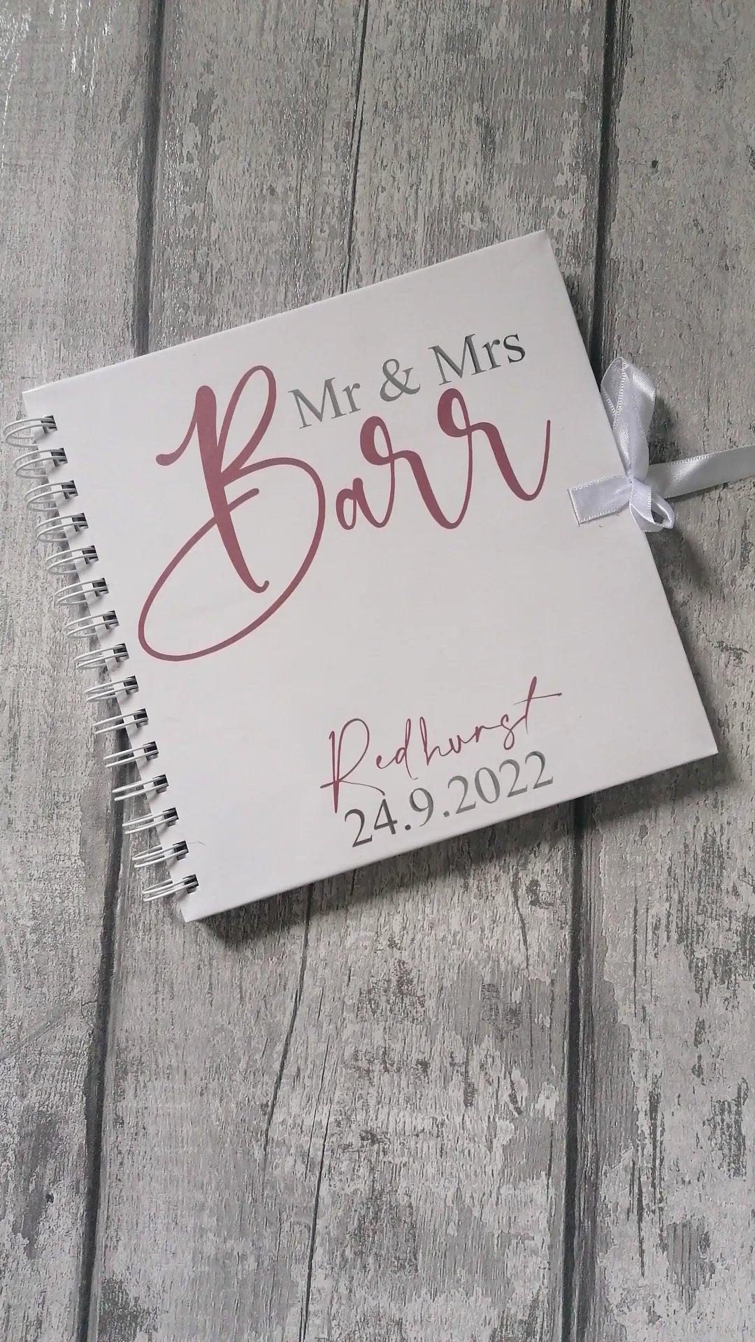 Personalised Scrapbook