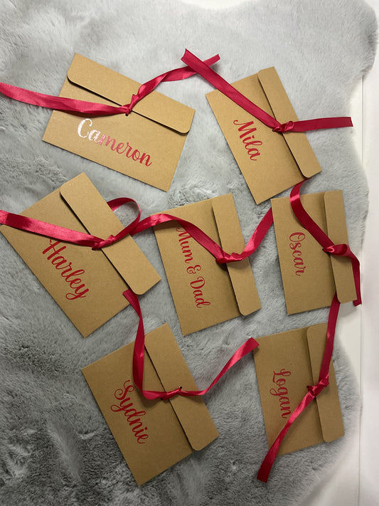 Personalised Money Gift Wallet