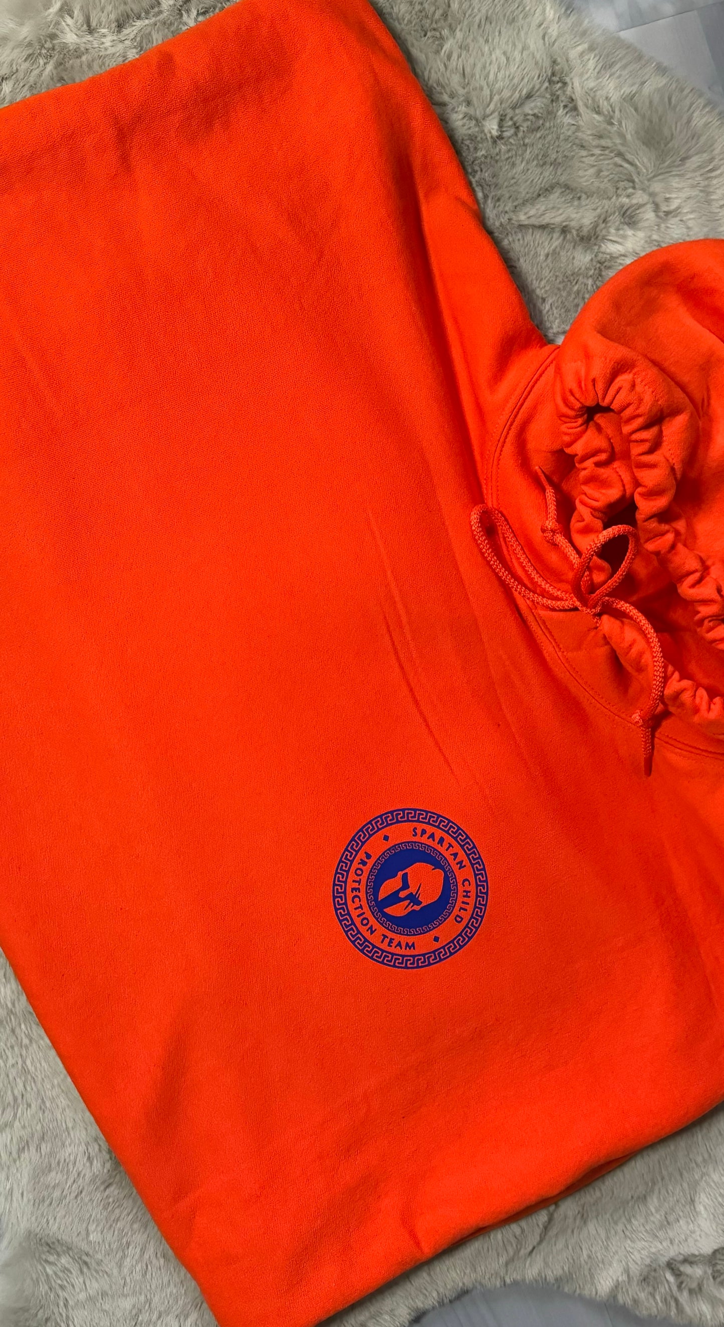 Orange Spartan Hoody