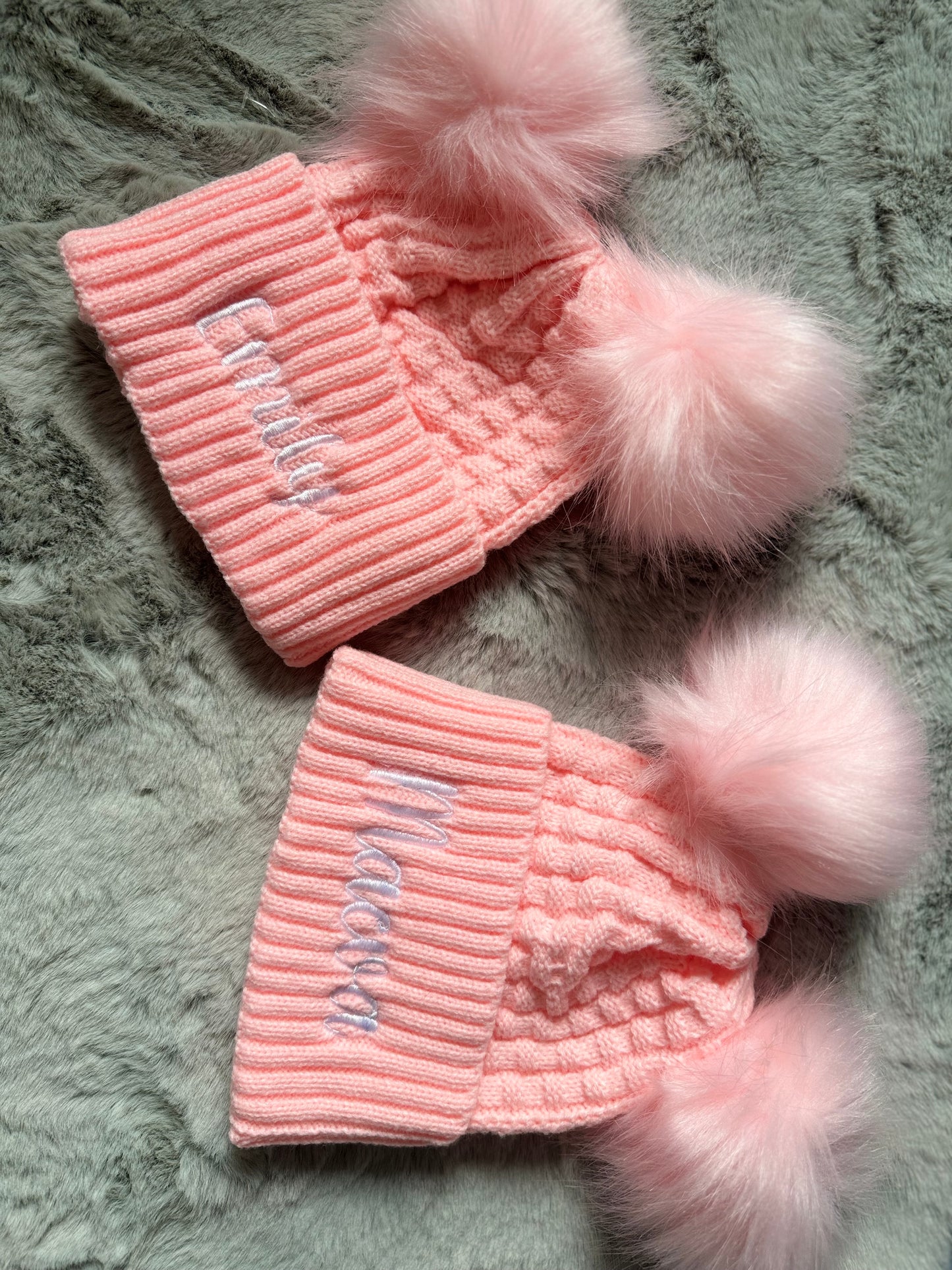 Double Pom Hat