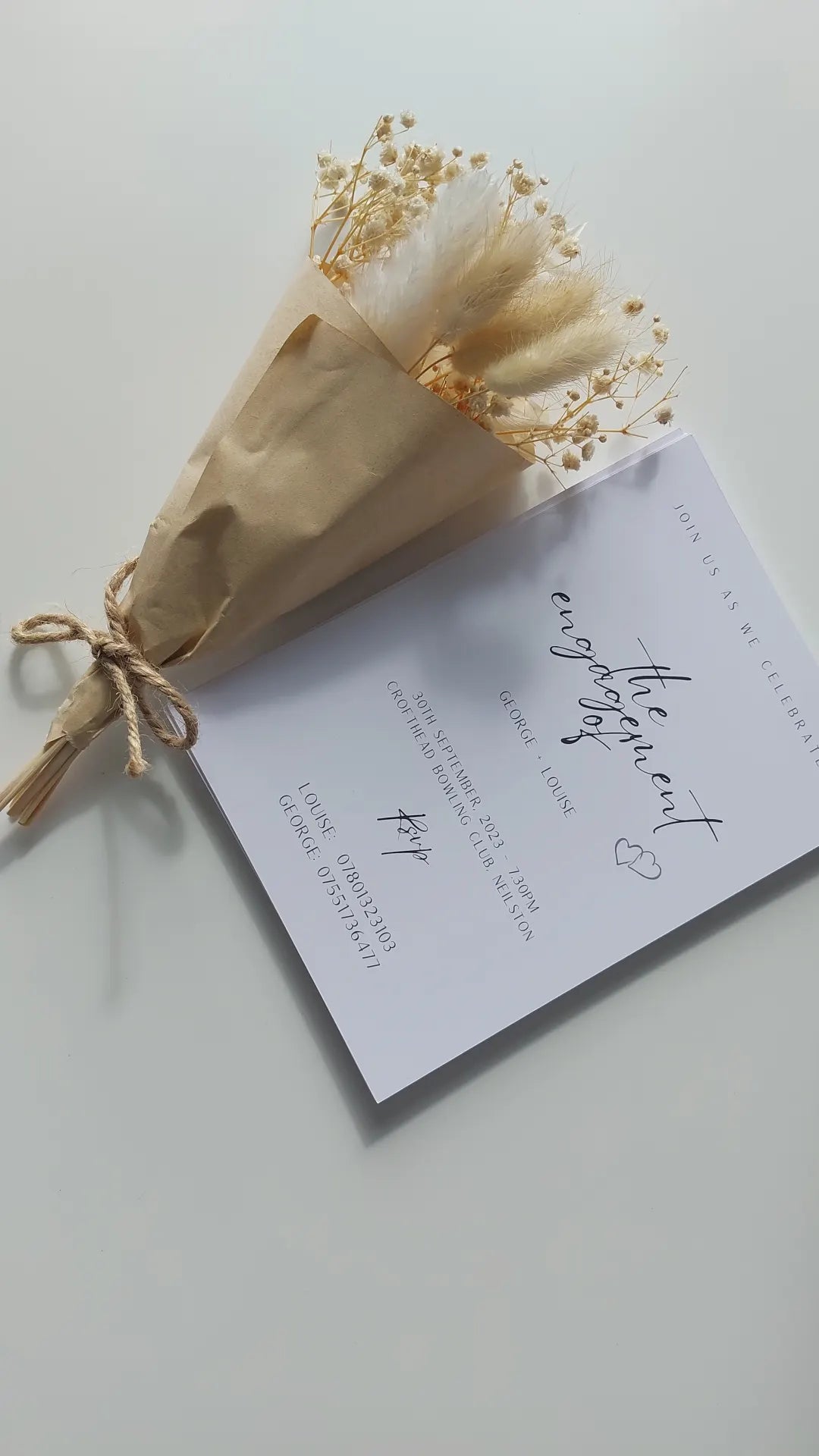 Minimalistic Invitations