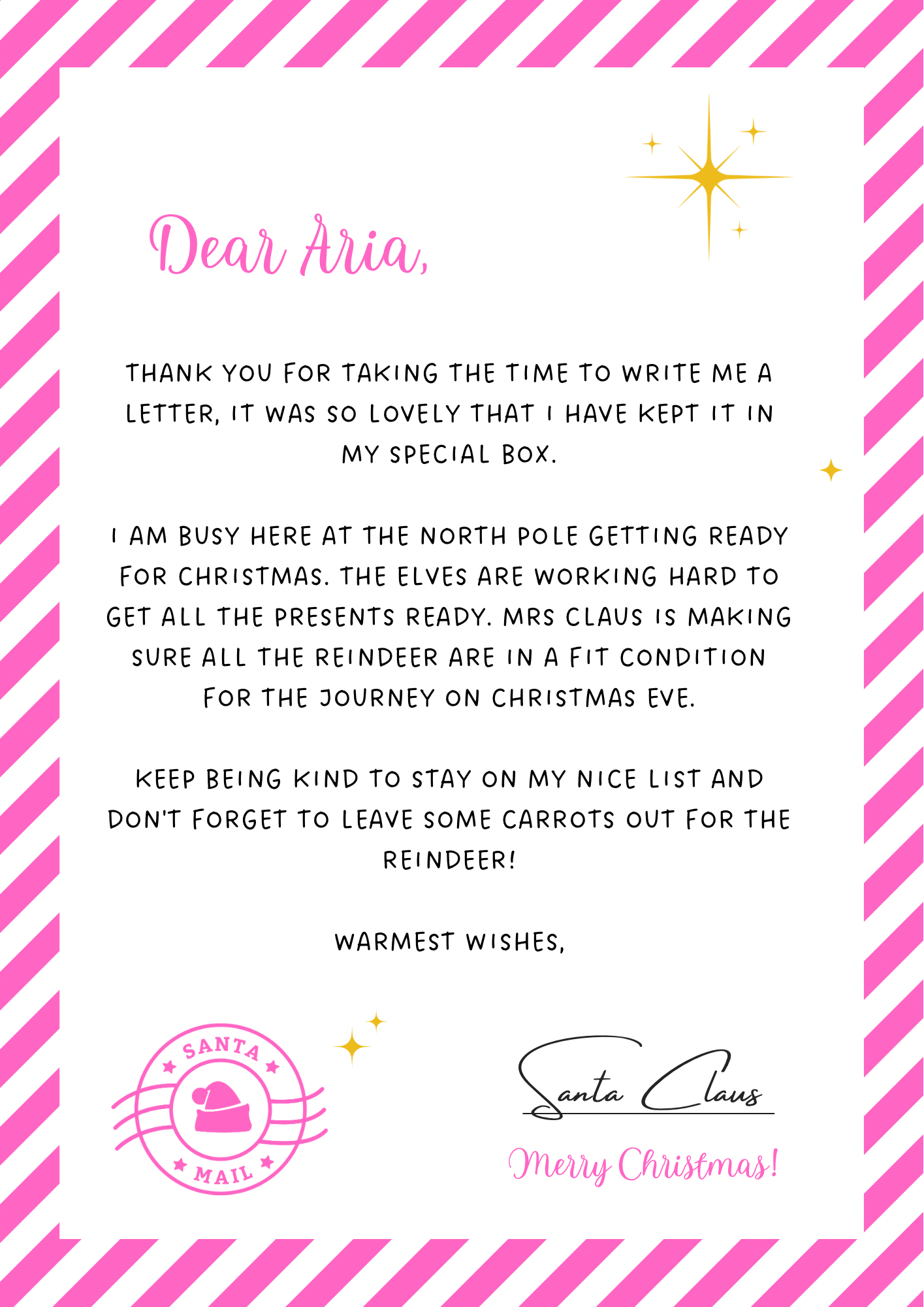 Santa Letter