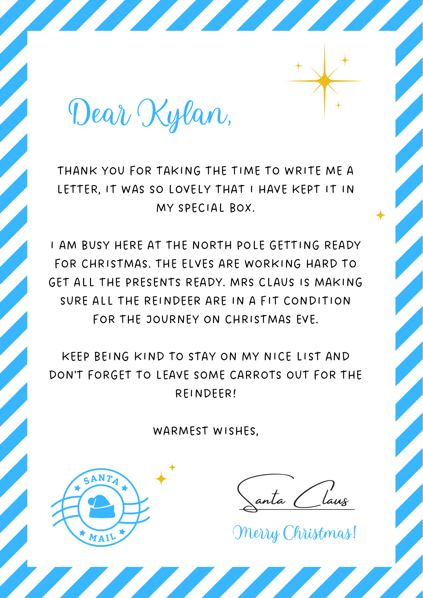 Santa Letter