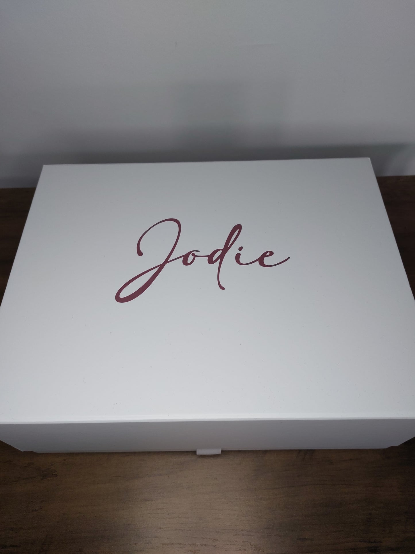 Bridal gift boxes with flute