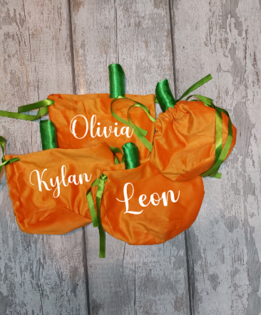 Halloween Pumpkin Treat Bags